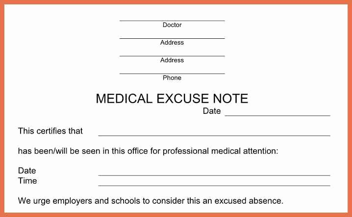 Emergency Room Note Template Lovely Urgent Care Doctors Note Template