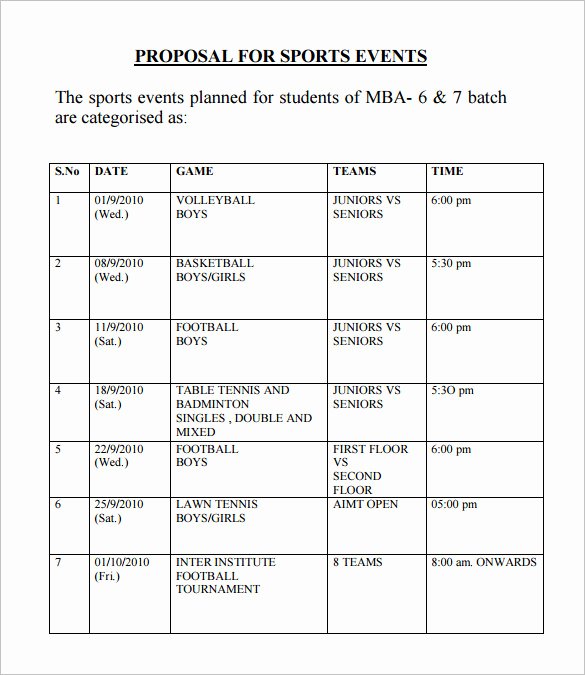 Event Budget Proposal Template Best Of event Proposal Template 24 Free Word Pdf format