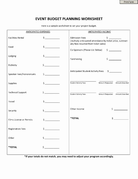 Event Budget Proposal Template New 10 event Bud Proposal Templates