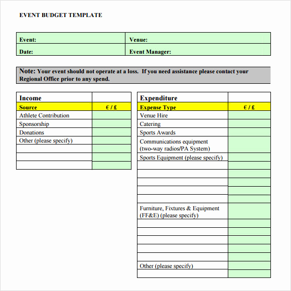 Event Budget Proposal Template New 15 event Bud Samples In Google Docs