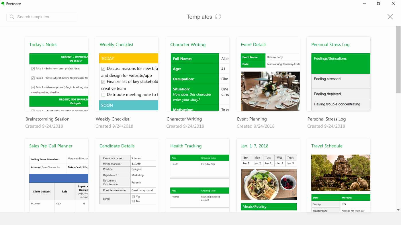 Evernote Project Management Template Elegant Download Evernote App for Windows 10 [download Link and