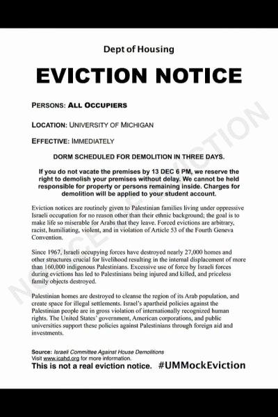 Eviction Notice Florida Template New University Michigan Latest School to Be Hit with Anti