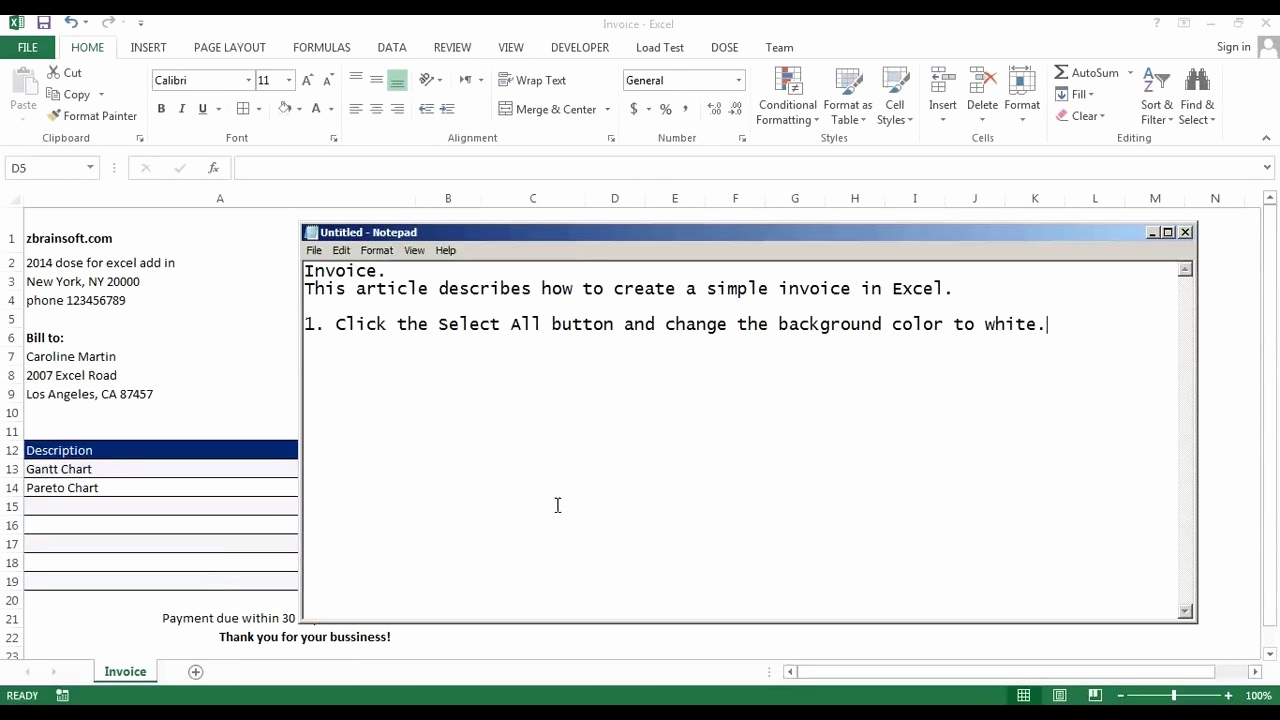 Excel Invoice Template 2003 Lovely Excel Invoice How to Create Invoice Template