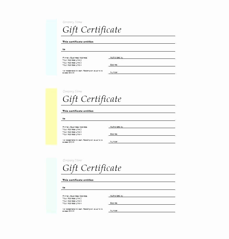 Fancy Gift Certificate Template Best Of 11 12 T Vouchers Templates for Word