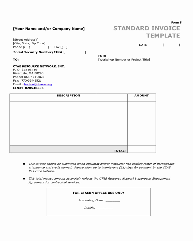 Fillable Invoice Template Pdf Fresh 2018 Invoice Template Fillable Printable Pdf &amp; forms