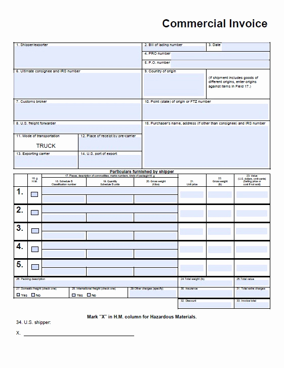 Fillable Invoice Template Pdf New Invoice Templates