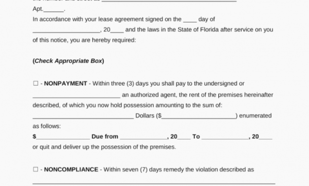 Florida Eviction Notice Template Lovely the Real Reason Behind 15