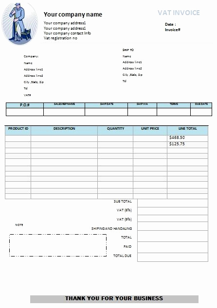 Free Cleaning Invoice Template Awesome Window Cleaning Invoice