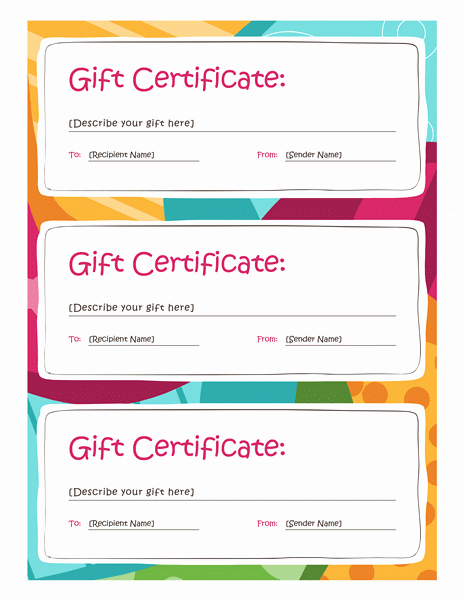 Free Downloadable Gift Certificate Template Beautiful Certificate Templates Download Amp Free Certificate