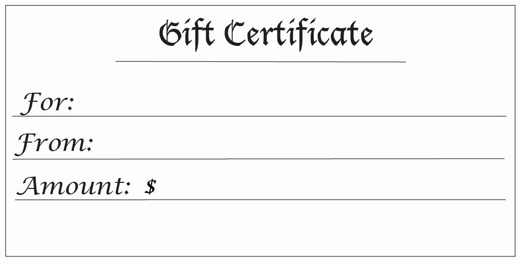 Free Downloadable Gift Certificate Template Best Of 28 Cool Printable Gift Certificates