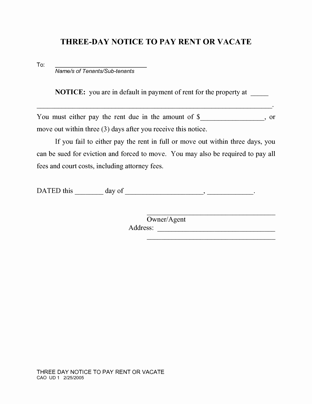 Free Eviction Notice Template Texas Beautiful Eviction Notice Template