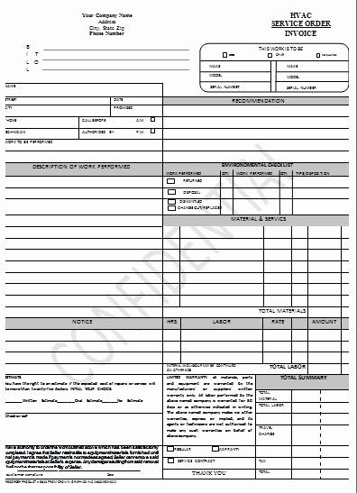 Free Hvac Invoice Template Inspirational 19 Best Hvac Invoice Templates Images On Pinterest