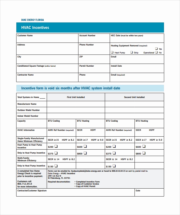 Free Hvac Invoice Template Unique Sample Hvac Invoice Template 13 Download Documents In