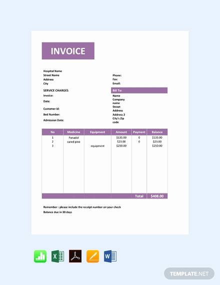 Free Invoice Template for Mac Elegant Free Standard Invoice Template Download 147 Invoices In