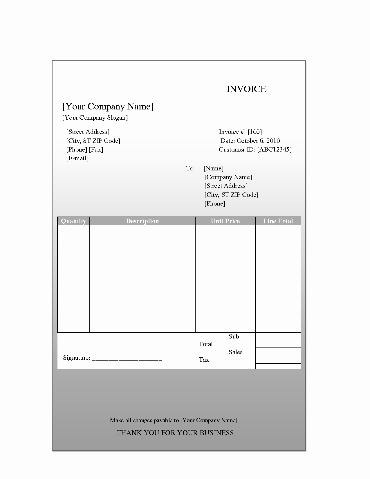 Free Invoice Template for Mac Lovely Invoice forms Mac — Excelxo