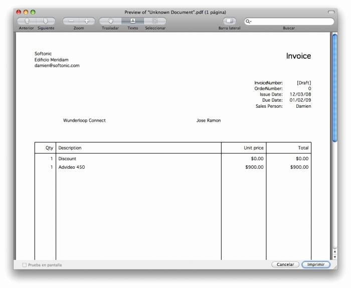 Free Invoice Template for Mac New Invoice Template Mac