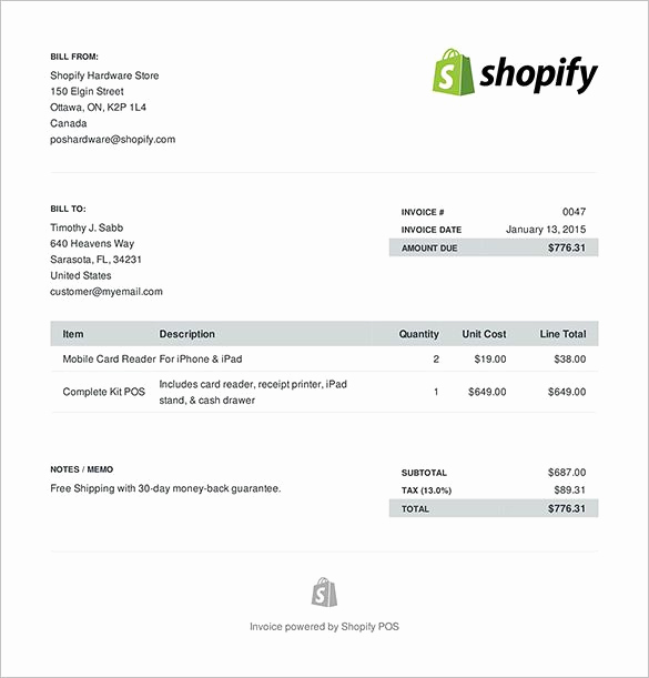 Free Invoice Template for Mac Unique Sample E Merce Invoice format Invoice Template for Mac