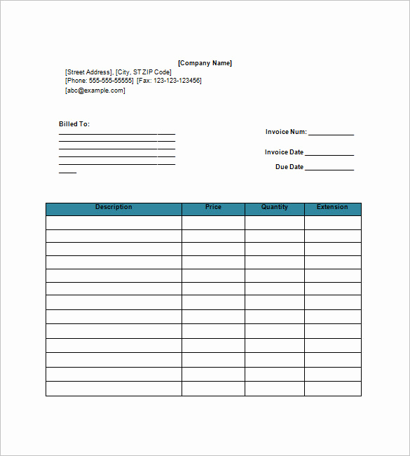 Free Invoice Template Google Docs Best Of Download Invoice Template Google Docs