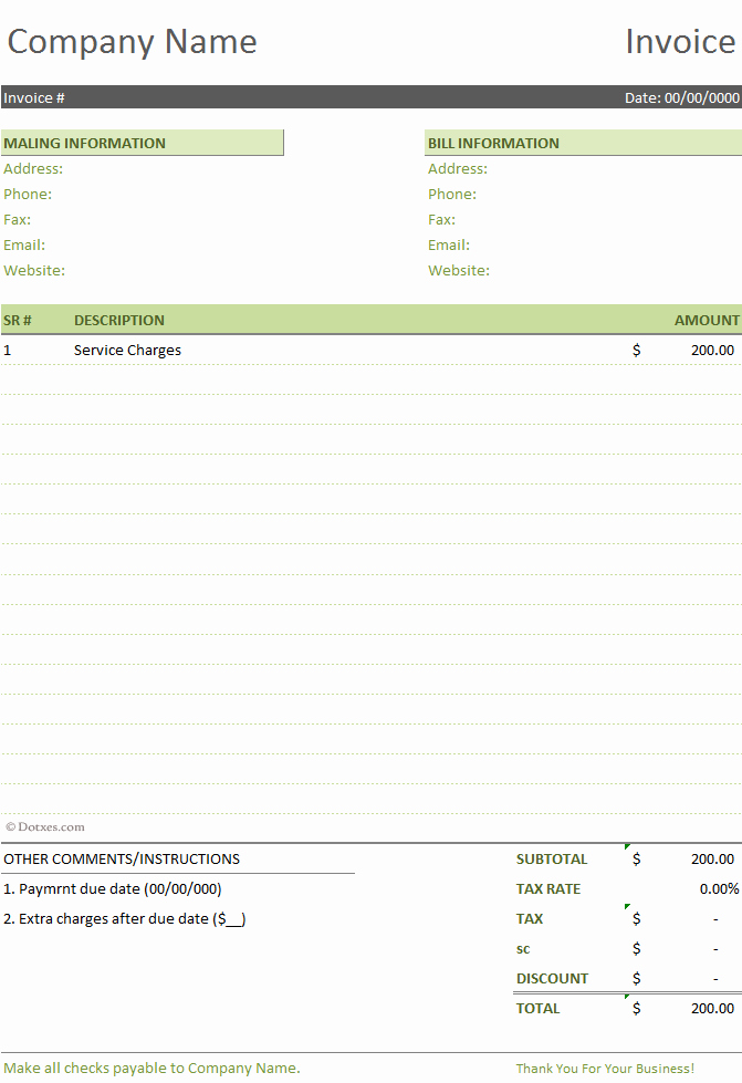 Free Invoice Template Google Docs Best Of Invoice Template Google Docs