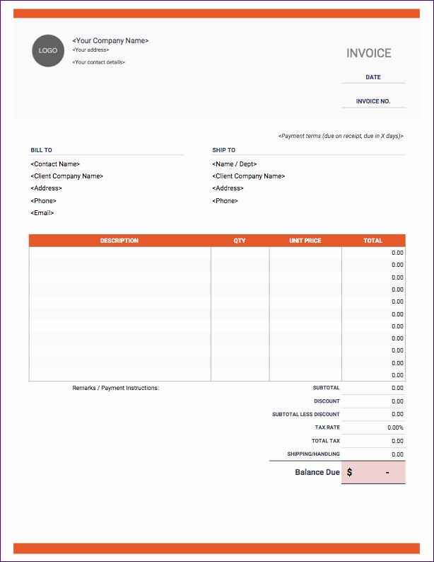 Free Invoice Template Google Docs Lovely top 5 Free Google Docs Templates to Create Invoices Quickly