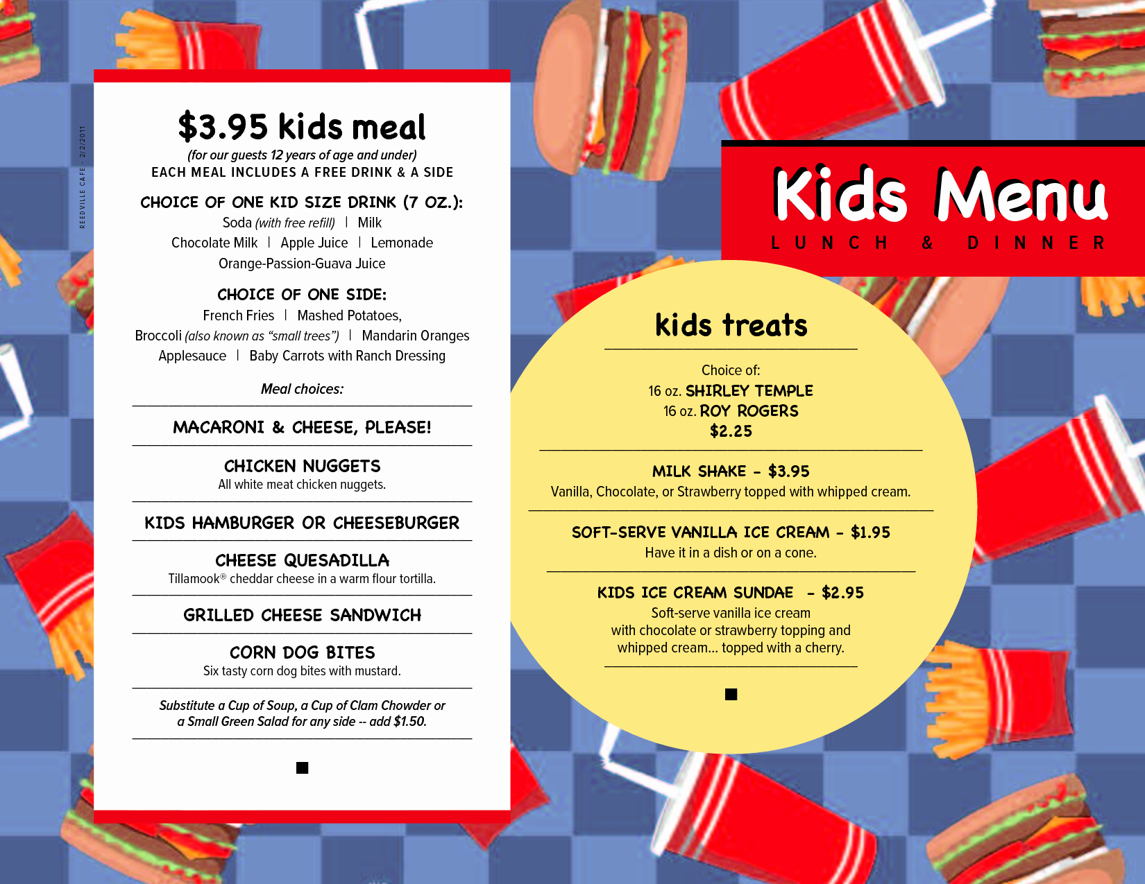 Free Kid Menu Template Awesome Free Menu Templates Kids Menu Kids Menu Menu