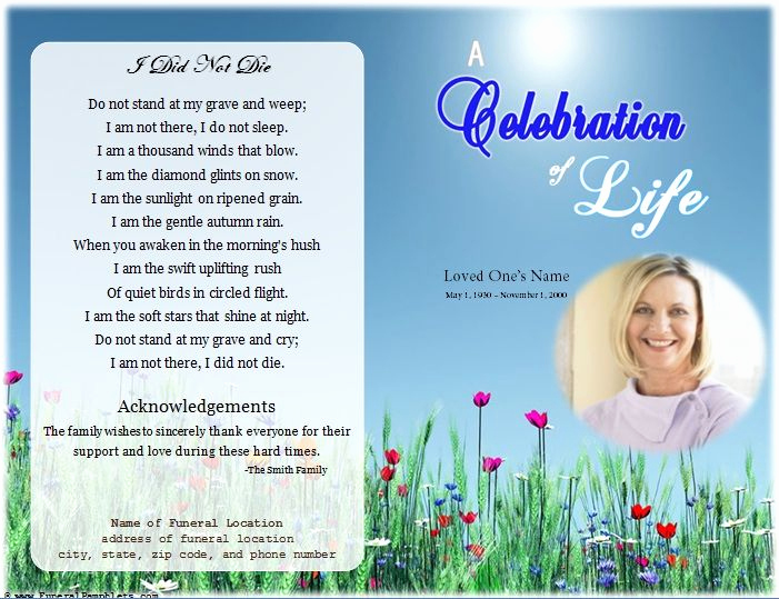 Free Memorial Program Template Awesome 64 Best Memorial Legacy &amp; Program Templates Images On