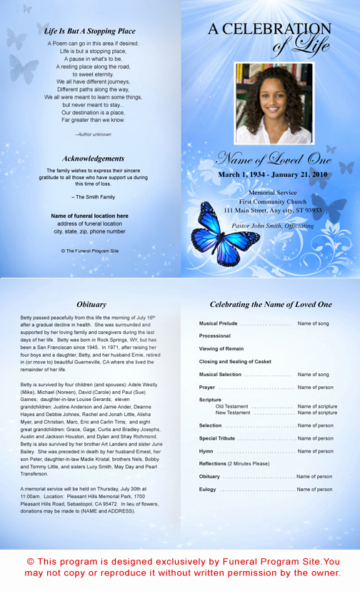 Free Memorial Program Template Inspirational 36 Lovely Free Obituary Program Template Download