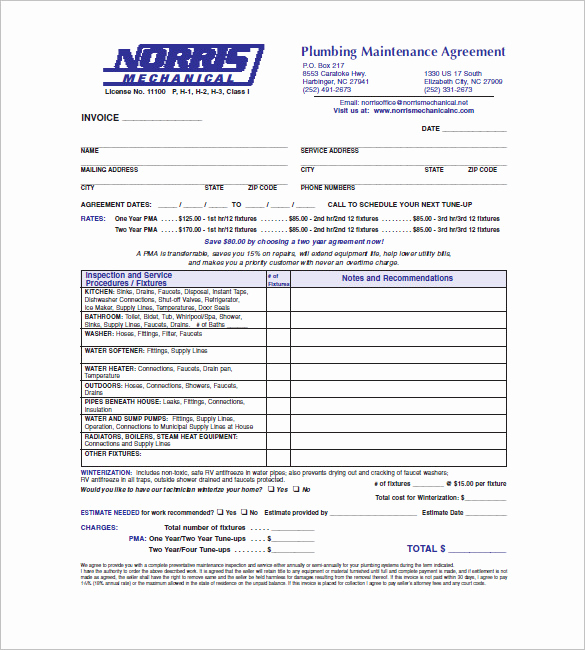 Free Plumbing Invoice Template Beautiful Plumbing Invoice Template Excel Five Precautions You Must