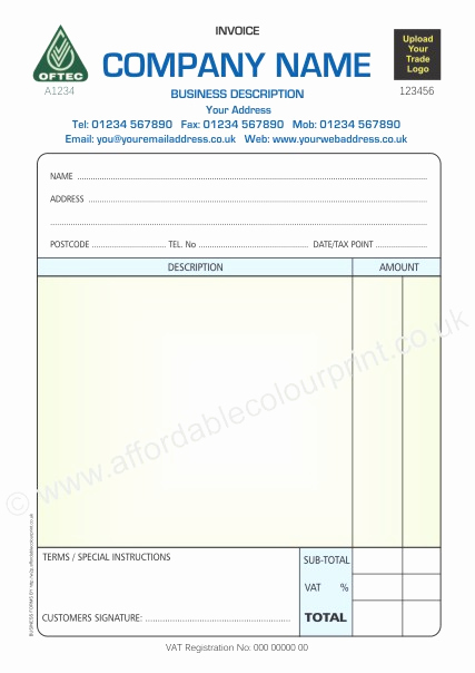 Free Plumbing Invoice Template Fresh Plumbing Invoice Template