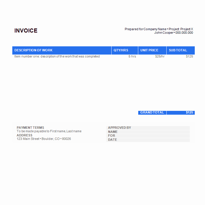 Free Printable Invoice Template Word Awesome 43 Free Invoice Templates Blank Mercial Pdf Word