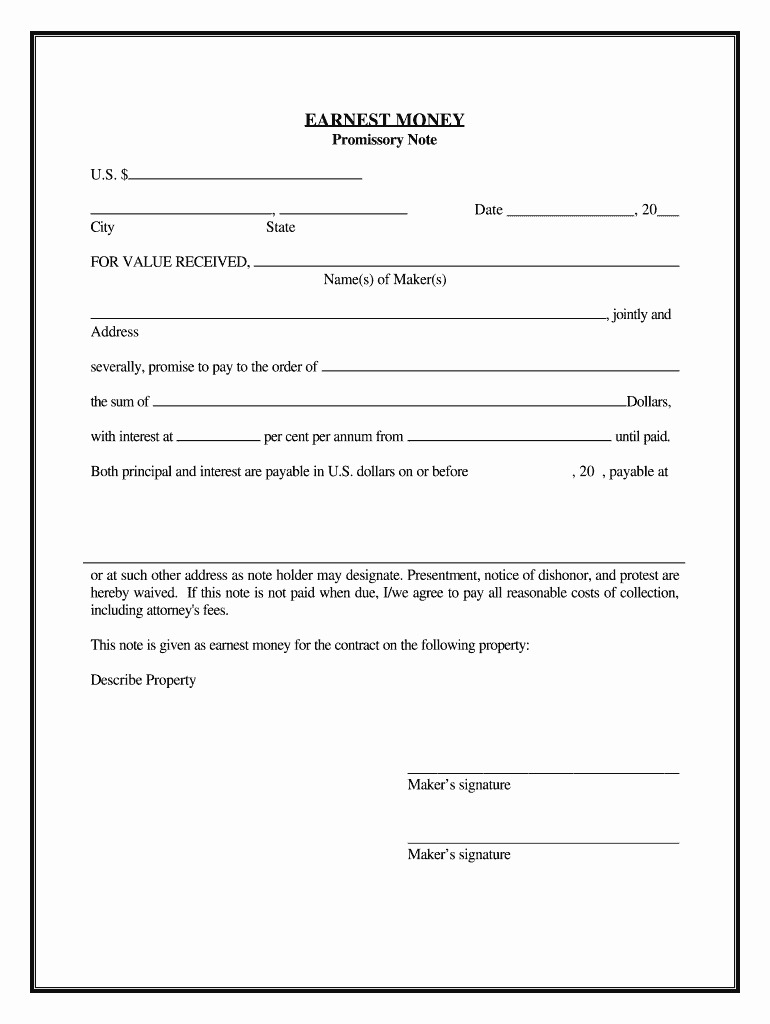 Free Promissory Note Template Pdf Best Of Promissory Note Template Fill Line Printable
