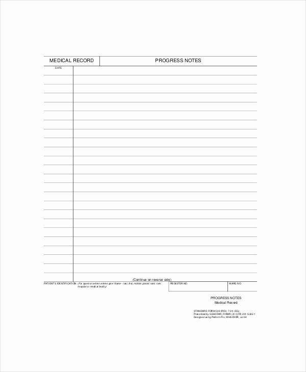 Free Psychotherapy Progress Note Template New Progress Note Template