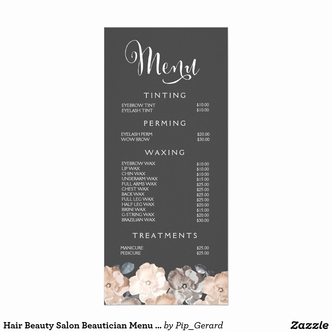 Free Salon Menu Template Lovely Spa Menu Template Google Search