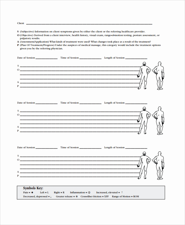 Free soap Note Template Unique Free 15 soap Note Templates In Pdf