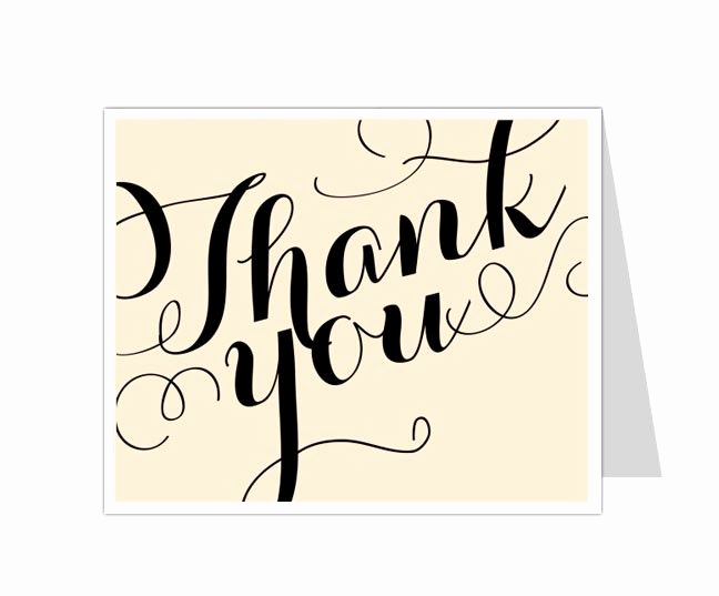 Free Thank You Note Template Best Of 12 Best Thank You Card Templates Images On Pinterest