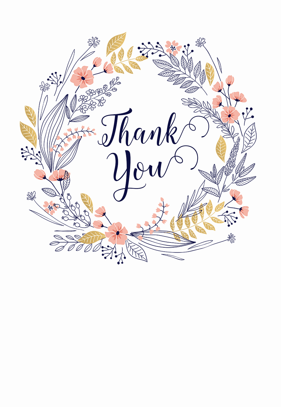 Free Thank You Note Template Inspirational Ever Thankful Thank You Card Template Free