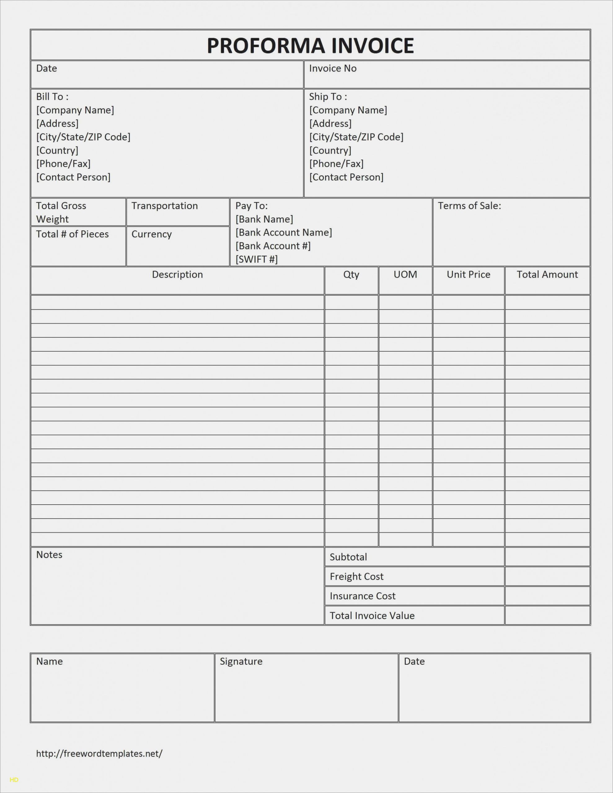 Free towing Invoice Template Luxury the History towing