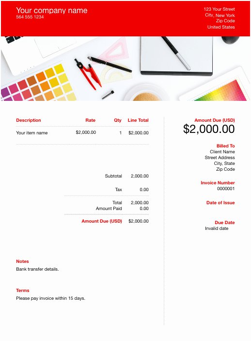 Freelance Graphic Design Invoice Template Fresh Invoice Template Send In Minutes