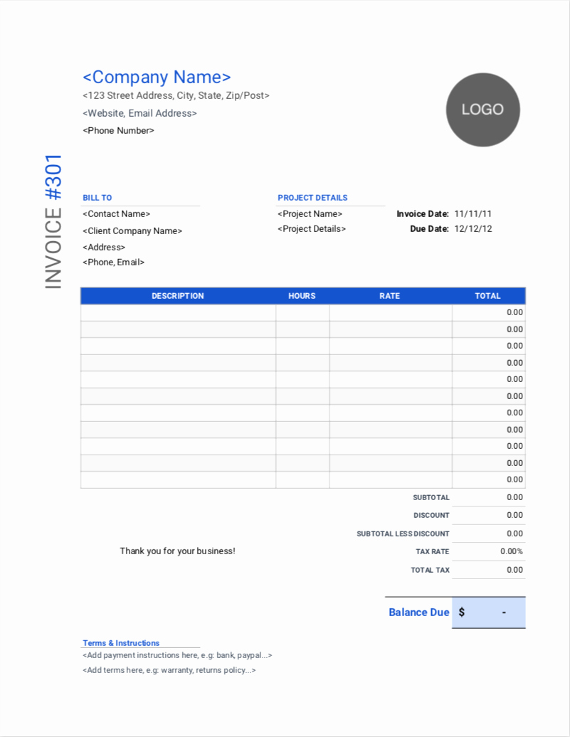 Freelance Writing Invoice Template Inspirational Consulting Invoice Templates Free Download