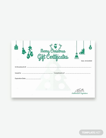 Funny Gift Certificate Template Beautiful Free Christmas Fun Gift Certificate