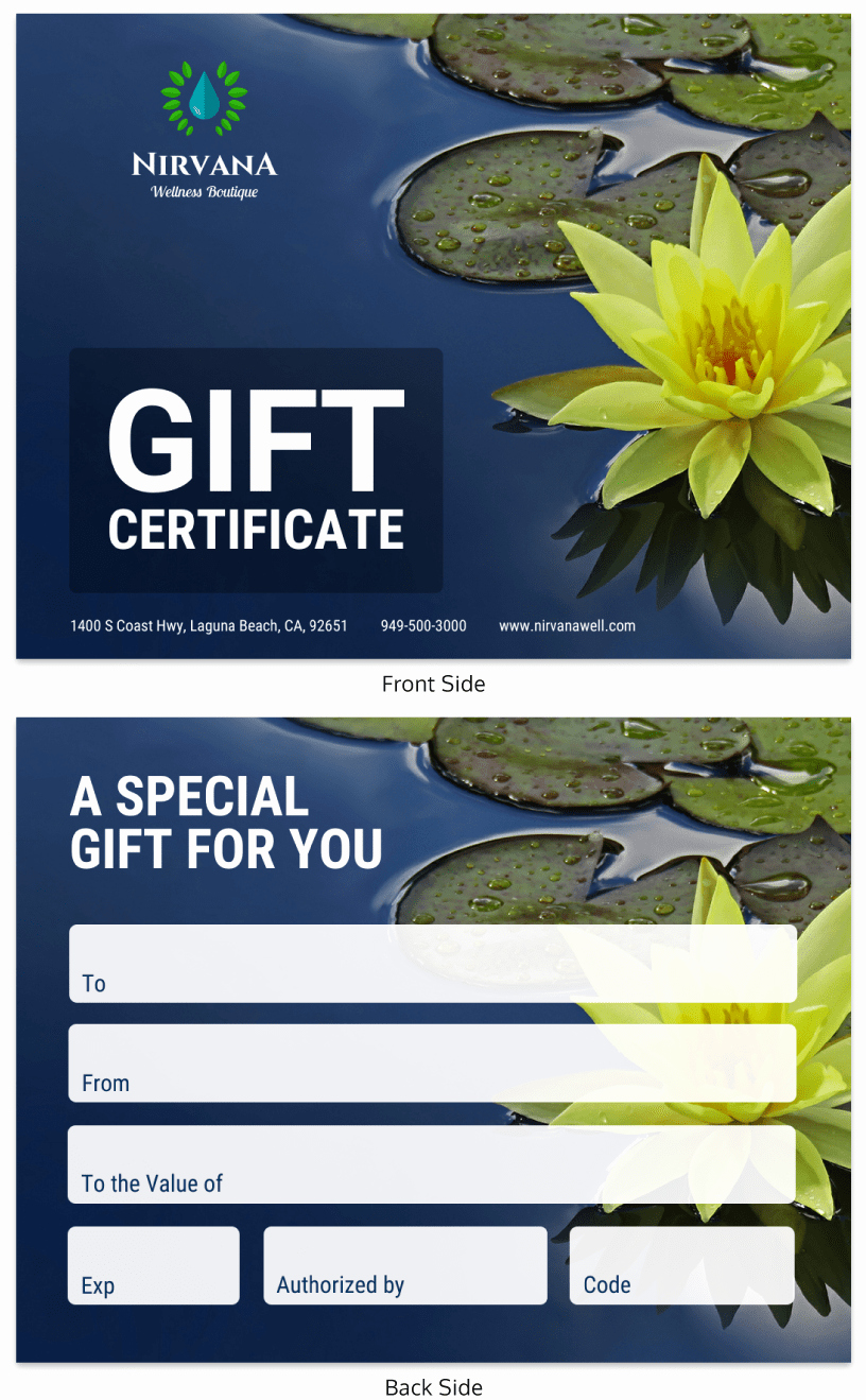 Funny Gift Certificate Template Best Of Creative Gift Certificate Template Venngage