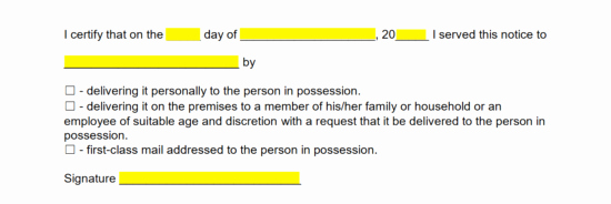 Georgia Eviction Notice Template Elegant Free Georgia Eviction Notice forms