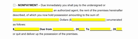 Georgia Eviction Notice Template Fresh Free Georgia Eviction Notice forms