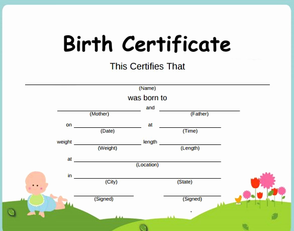 German Birth Certificate Template Fresh 35 German Birth Certificate Template