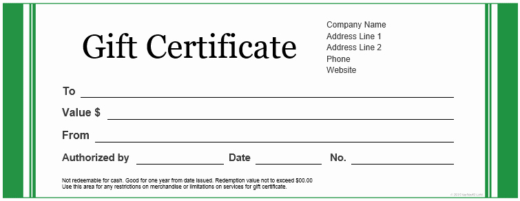 Gift Certificate Template Free Pdf Beautiful Gift Certificate Templates