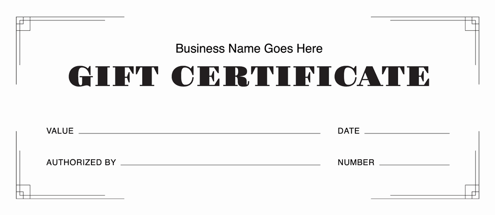 Gift Certificate Template Free Pdf Luxury Gift Certificate Templates Download Free Gift