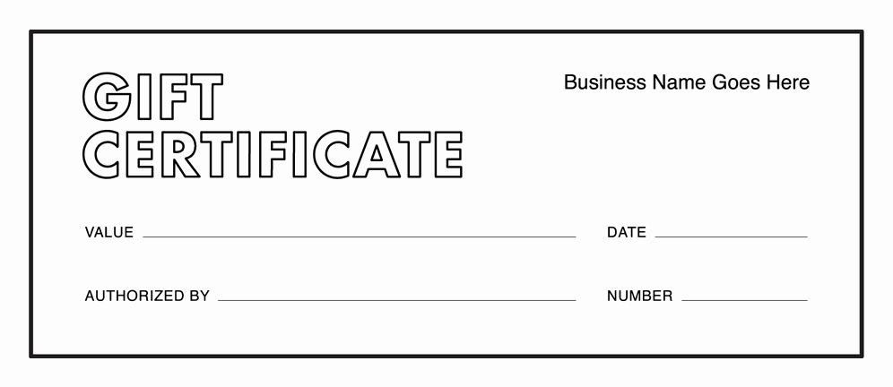 Gift Certificate Template Free Pdf New Gift Certificate Templates Download Free Gift