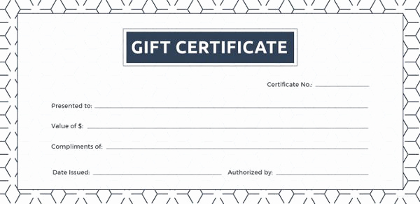 Gift Certificate Template Printable Luxury 12 Blank Gift Certificate Templates – Free Sample