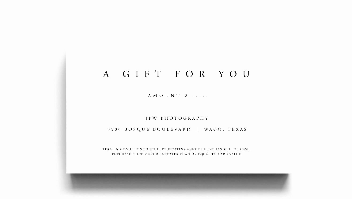 Gift Certificate Template Printable Unique Gift Certificate Template A Gift for You Gift Voucher