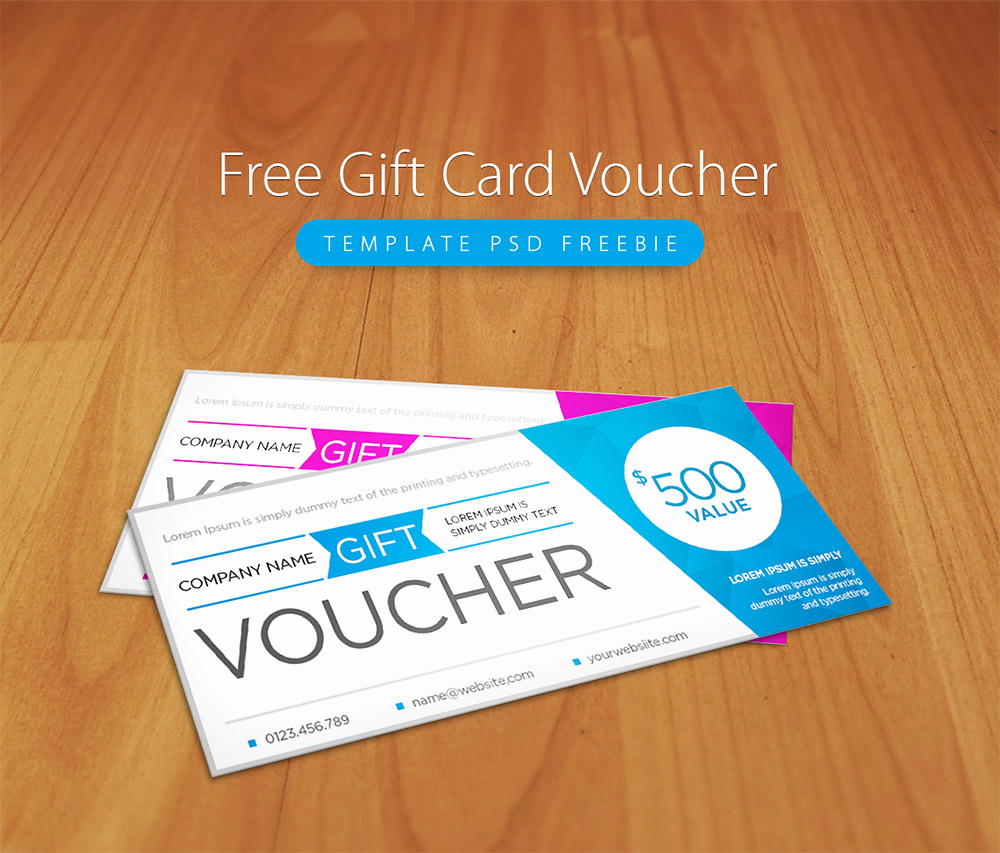 Gift Certificate Template Psd Fresh Free Gift Card Voucher Template Psd Freebie Download Psd